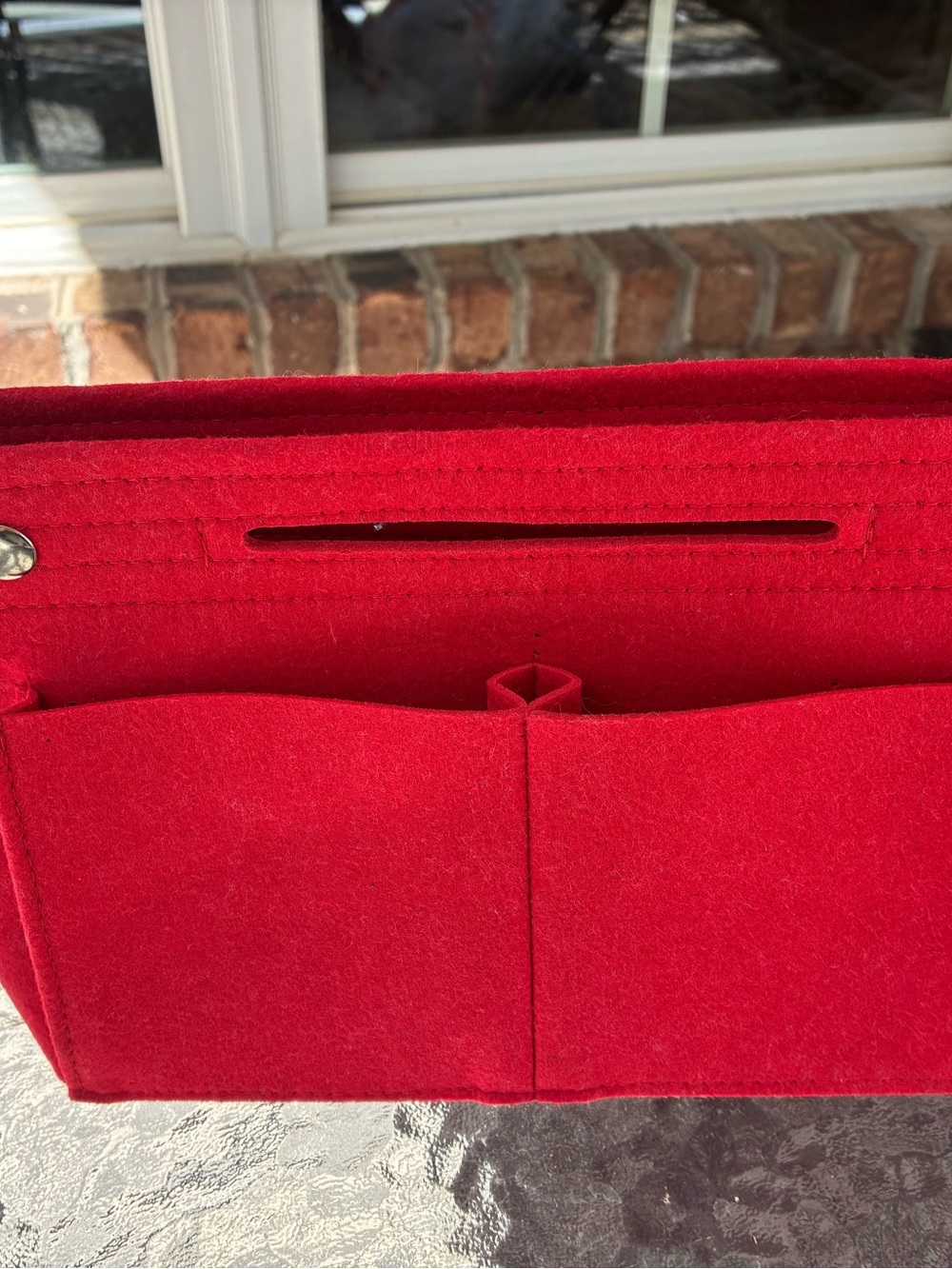Red bag organizer